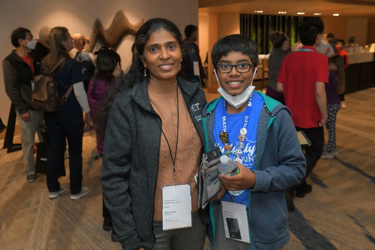 MATHCOUNTS's tweet photo. Happy Mother's Day to all the incredible moms in our MATHCOUNTS community, including these awesome moms who are here to watch their Mathletes at this year's National Competition! #MATHCOUNTS22 https://t.co/RBgOYb2HsY