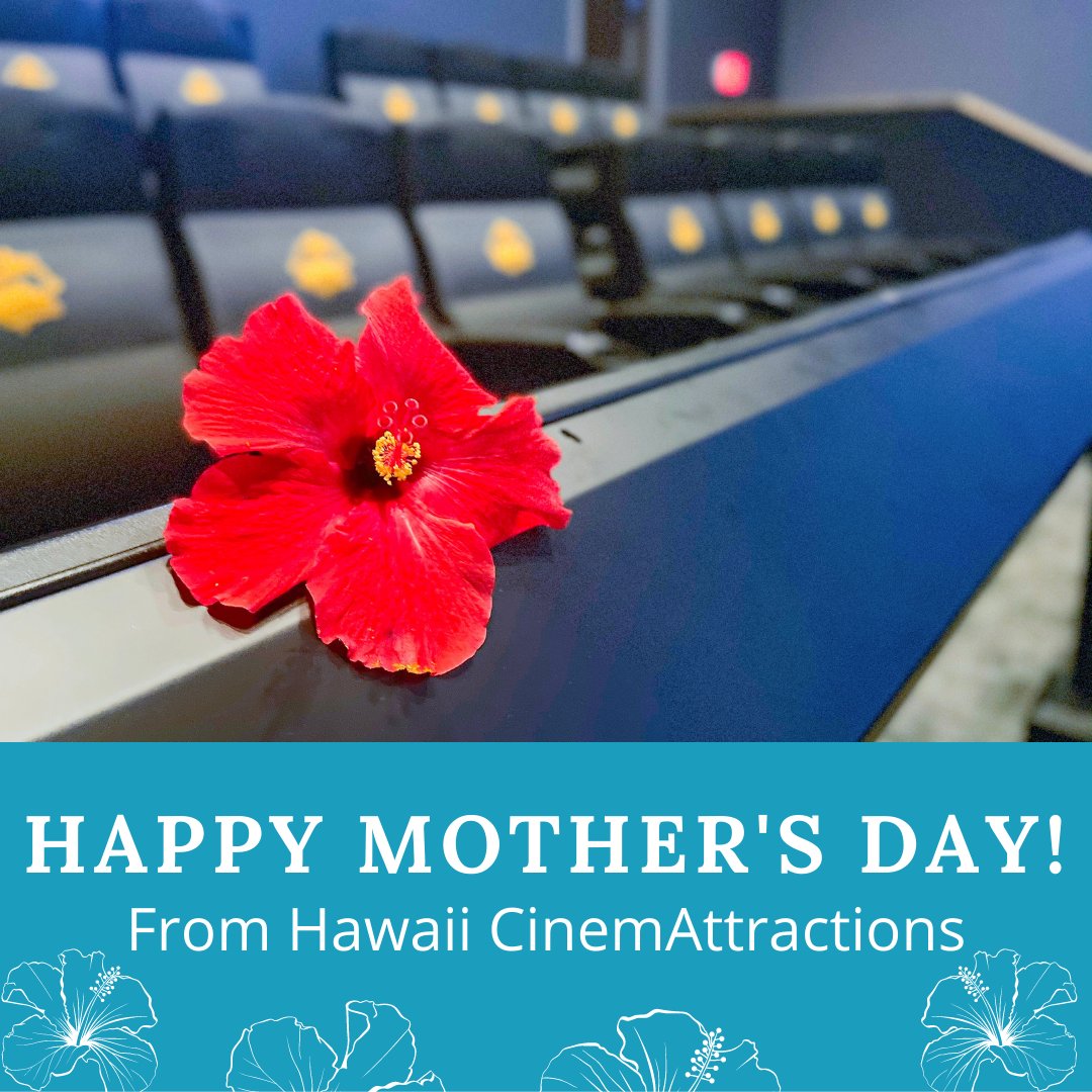 Happy Mother's Day from your #HICinemAttractions ohana! Celebrate your mom with a family trip to our #4DFX theatre or a #virtualreality escape game in our <a href="/Chambershawaii/">Chambers Escape Games</a> escape room. #MothersDay #Waikiki