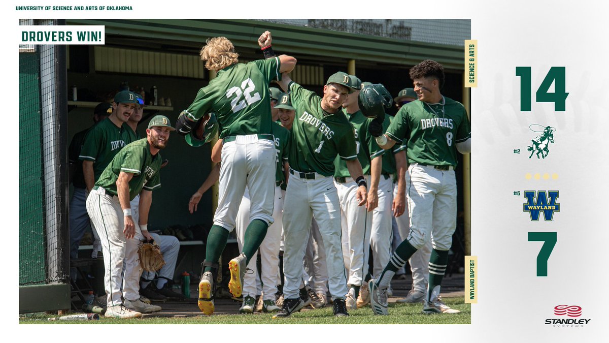 The Drovers score a pair of touchdowns to advance to the SAC Tournament championship game!🏆

#DroverDUB x #DroverNation🐎