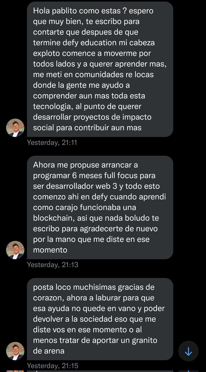 PabloSabbatella's tweet photo. Por qué hacemos lo que hacemos.
Que la cuenten como quieran.
#DefyEducation https://t.co/oKLopzZ68X