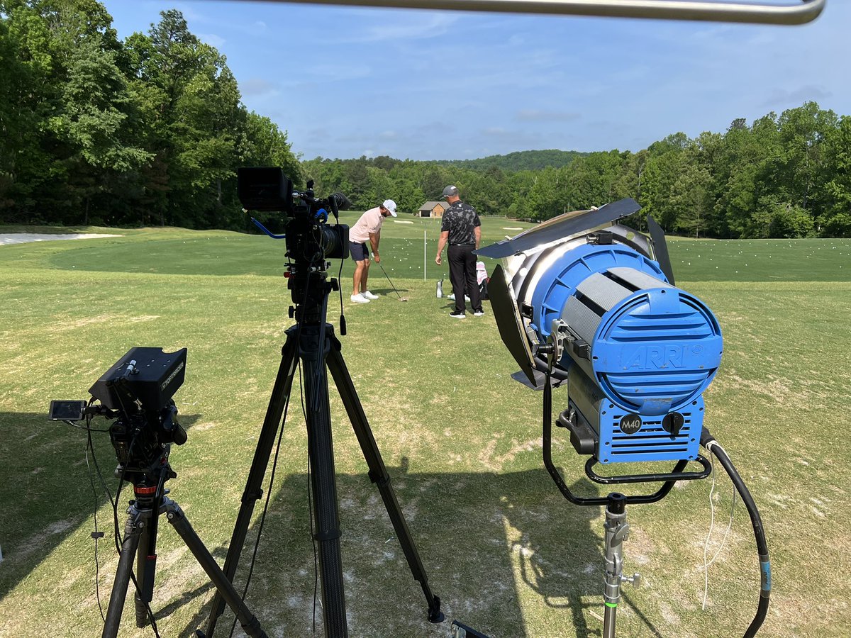 Proof you should always start your week shooting videos with <a href="/blackburngolf/">Mark Blackburn</a> for <a href="/GolfDigest/">Golf Digest</a>…well done, fellas.