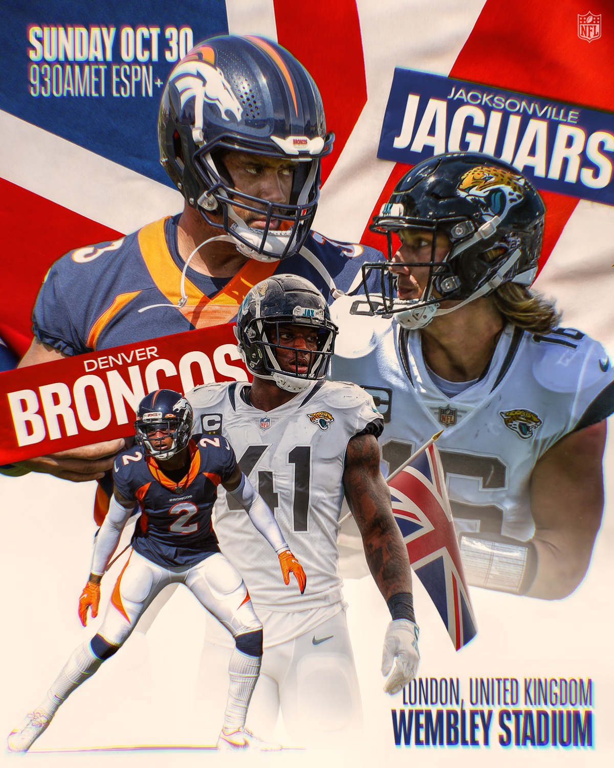 2022 NFL Schedule: Jacksonville Jaguars face Denver Broncos in London - Big  Cat Country