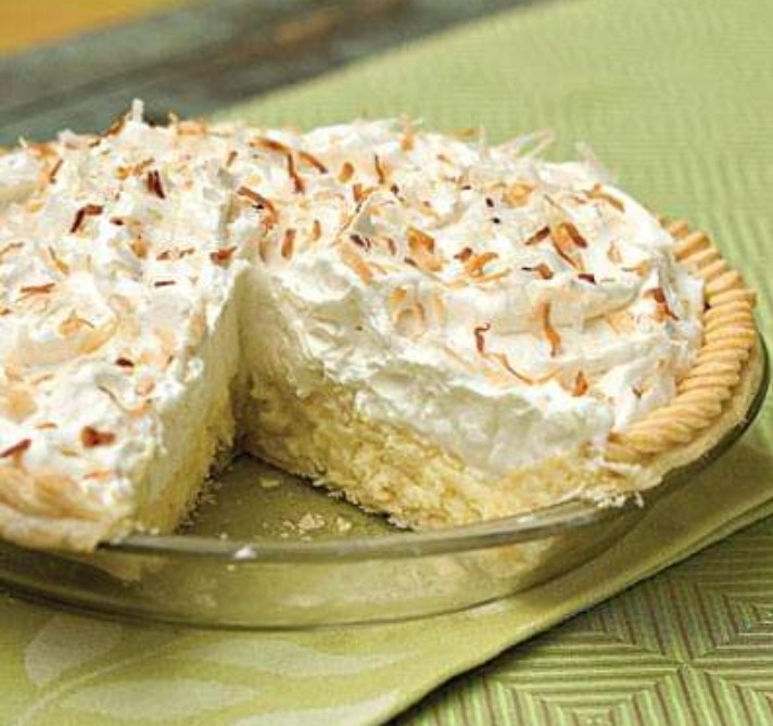 pcusabingewatch's tweet photo. Worship & Annual 2018 Meeting at Jetmore Presbyterian #Jetmore #Kansas potluck lunch with Rhonda Stithem's food basket: fried chicken, hot German potato salad, deviled eggs & Pastor Mark's request a coconut cream pie. #nationalcoconutcreampieday π₯§ @synodma @tonydlr #pcusa https://t.co/97hPByfZSE