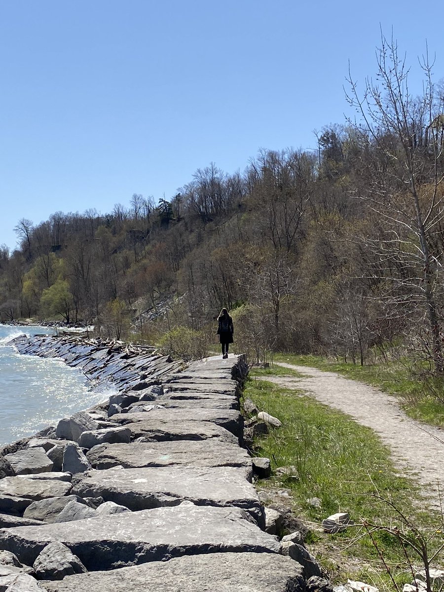 PasiekaOnPol's tweet photo. Beautiful day yesterday in the riding of #scarboroughguildwood, currently held by Liberal MPP @MitzieHunter. This was roughly a three way split in 2018. PCs were close 2nd; PCs & NDP running diff ppl than 2018; Hunter ran for leadership in btwn #clarain124 #124challenge #onpoli https://t.co/PBbRJh4MBx