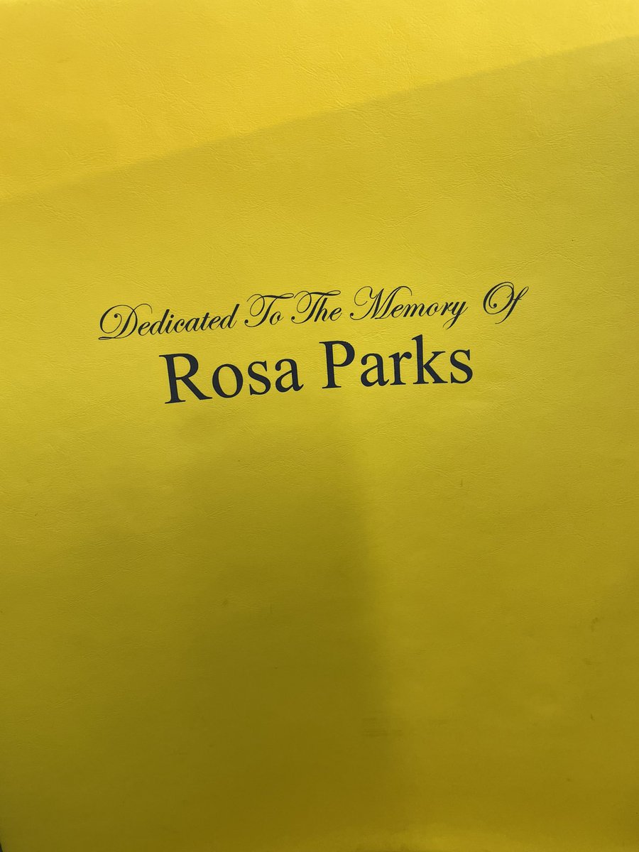Hazel_Jayy's tweet photo. Saw this on a bus this morning. Warmed my heart. #rosaparks #MothersDay #blackpinkdisband https://t.co/N39n66uB9M