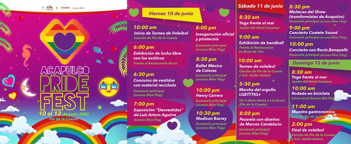 Acapulco Pride Fest tweet media