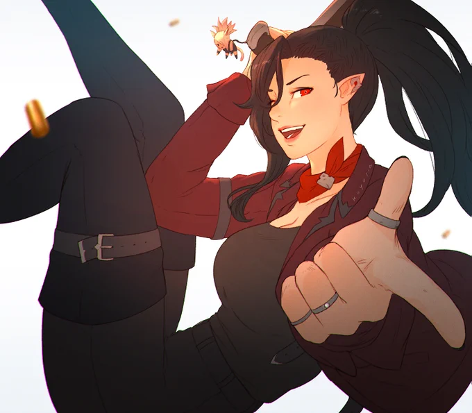 and another hilda drawing...! // #FFXIV #FF14 