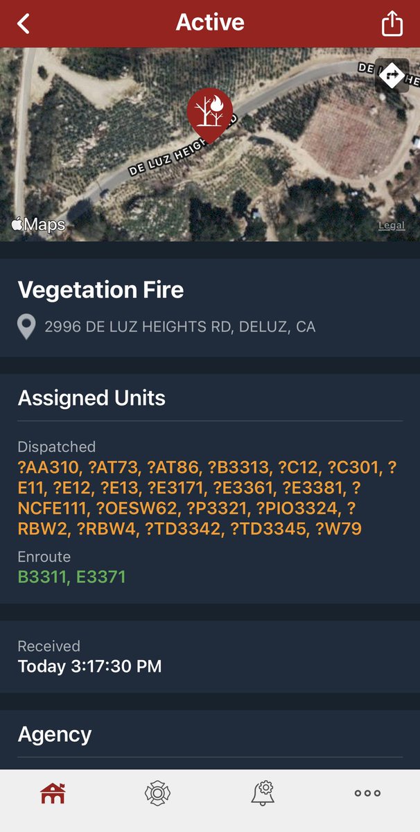 huntefire's tweet photo. Report of a Vegetation Fire
3:17 PM PDT 5/8/22 by SDFPD
2996 DE LUZ HEIGHTS RD, DELUZ, CA
#Heightsfire https://t.co/GO5mAod6PA