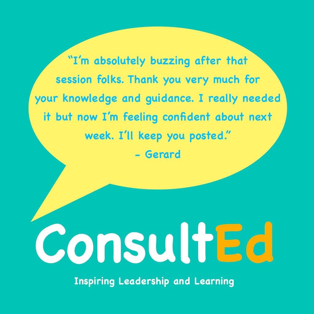ConsultEdNI's tweet photo. 🟢 Thank you Gerard for your kind words! Good luck to all our friends far and wide who are attending interviews over the next few weeks. 🟢 #educhat #edutwitter https://t.co/wiMdiWONzW