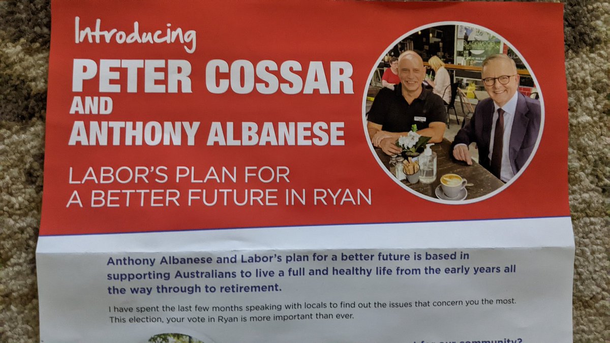 Justabogan's tweet photo. Feeling very confident that @Peter_Cossar can do this.. .. Lets get it done folks #Ryan #AlboForPM #albogrease https://t.co/HpwJFGCKTf