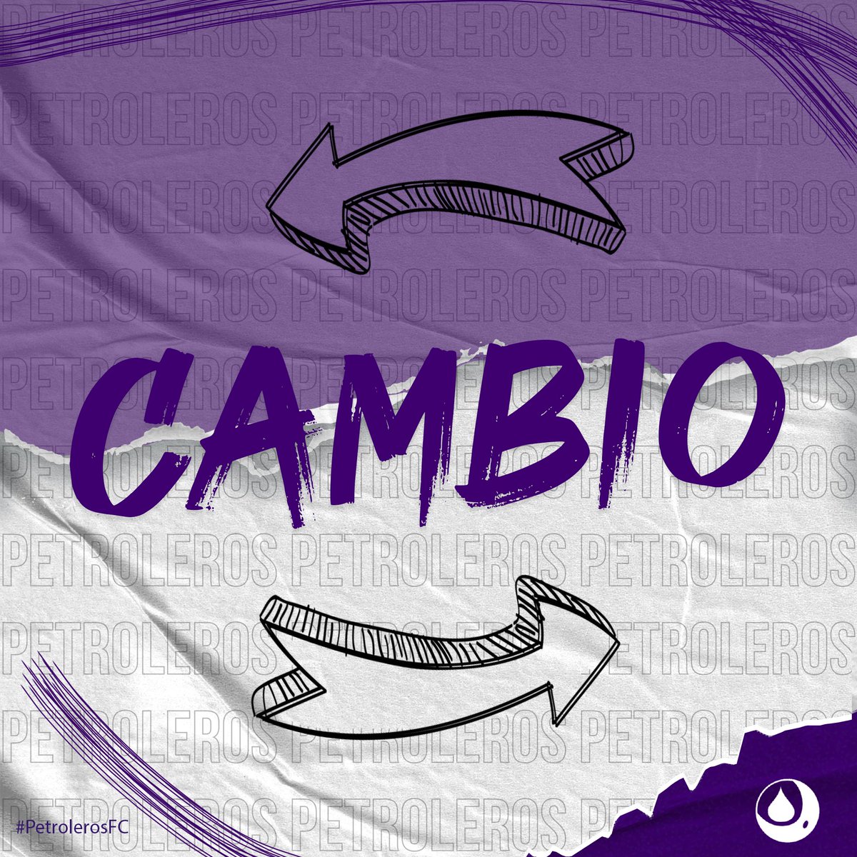 Cambio presentado por Grupo Gracoil 🟣

Entra 🟢
Elias López 

Sale 🔴
Aníbal Marín

⏱ 58’ | Petroleros FC 2-2 Real Animas Sayula CF | #8VOSVUELTA

#VamosPetroleros #HastaSerCampeón 🦾🔵