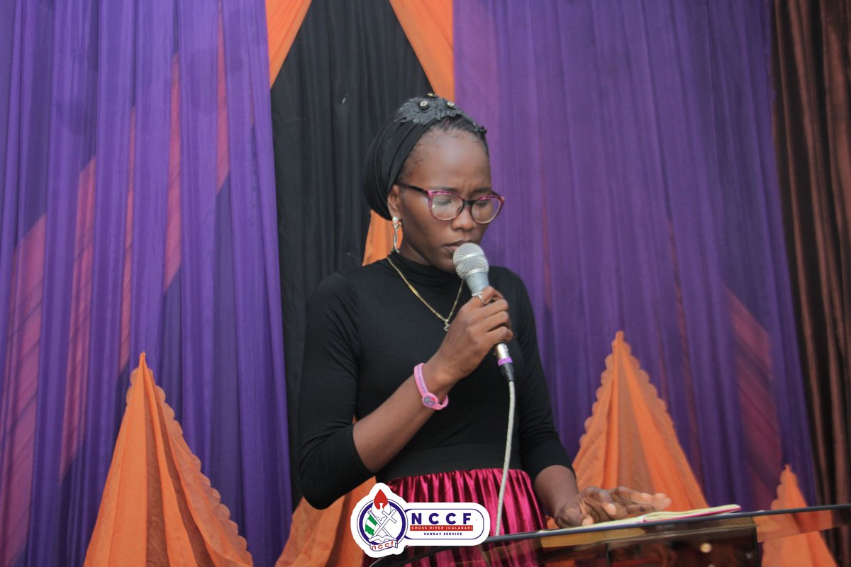 nccfcrossriver's tweet photo. The State Bible Study Secretary ministered on the topic: VICTORY THROUGH FAITH.
Glory💃💃💃🕺🕺

#NccfcrossriverStateChapter 
#ManifestingKingdom
#MonthofMay
#VictoryandPeace https://t.co/qHGhcoVqn8