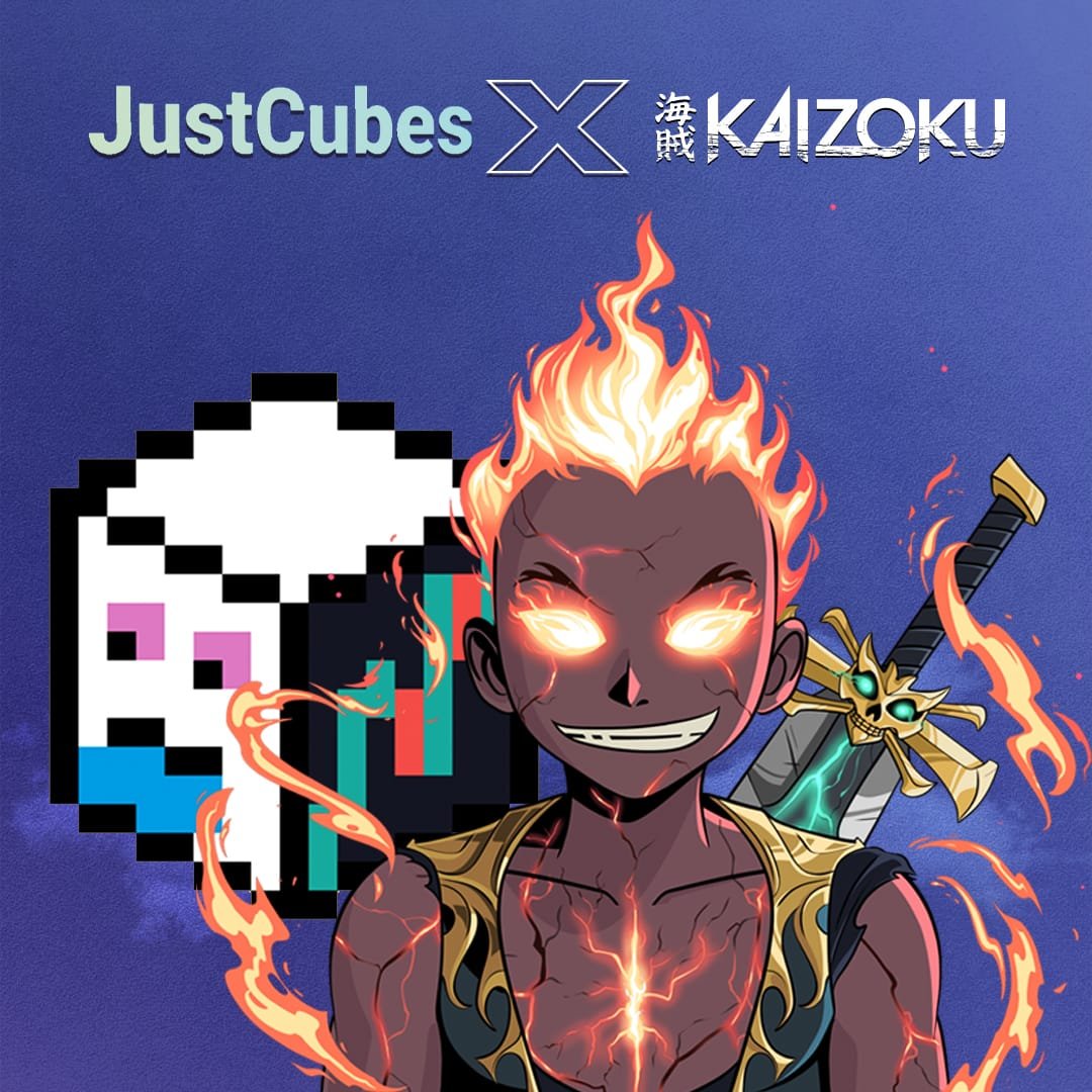 🔥Kaizoku x JustCubes🔥

@kaizoku_nft has given us 3 WL spots to giveaway to our Cubemunity on Twitter!

To enter:
▫️ Follow @kaizoku_nft <a href="/JustCubesNFTga/">Official JustCubes™ NFT Giveaway Account</a> @JustCubesNFT @salvonft
▫️ RT + Like
▫️ Tag 3 friends

⏳Winners in 24 hours
#NFT #NFTs #NFTGiveaway #NFTCommunity