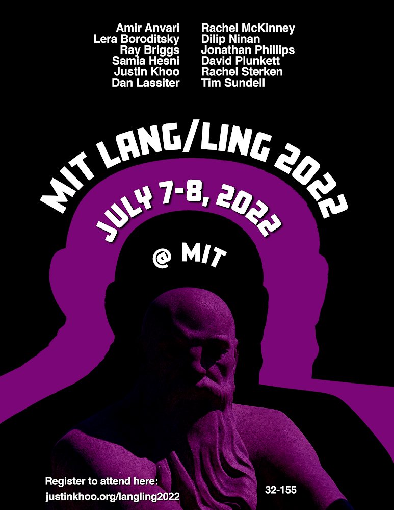 Join us to talk about philosophy of language and semantics this summer! Remote participation welcome, just register at the link: justinkhoo.org/langling2022