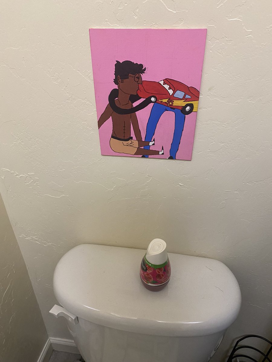 Groovvy_T's tweet photo. Everyday I have to piss staring at this https://t.co/Om31XMiMmd