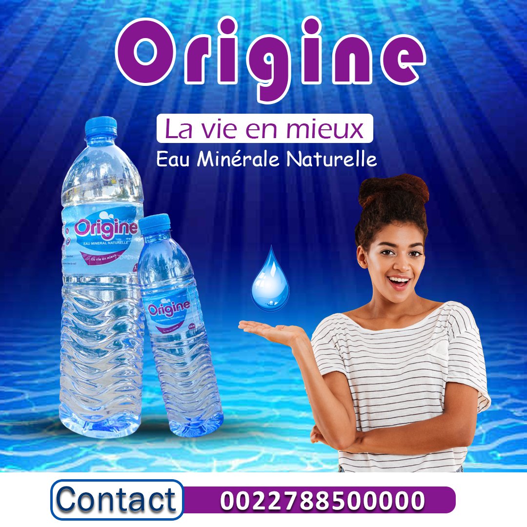 EauOrigine's tweet photo. #Bonjour le lundi c'est la rubrique ''bon à savoir'' 💡
Il est estimé que les hommes devraient boire environ 2 L par jour et les femmes 1,6 L d'eau. 🙁

#Origine la vie en mieux 😇 https://t.co/0Rj2kTr6Cn