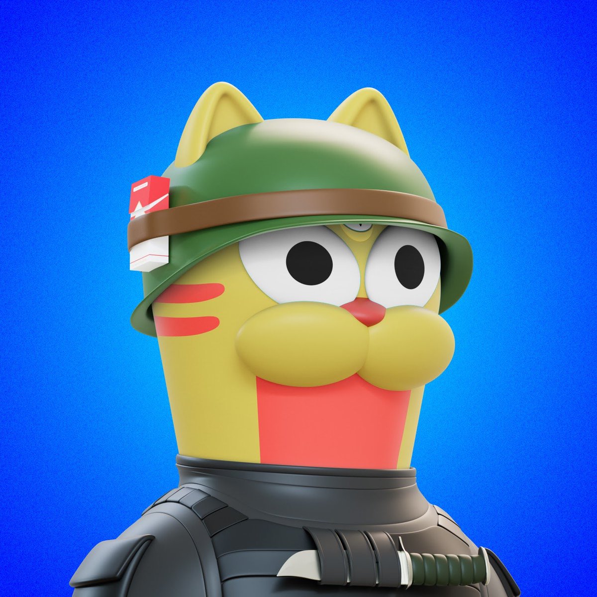 Coming up in the runway:

Here’s my 
<a href="/CatPeopleNFT/">Cat People</a>

 #38, He gonna smoke you!

Check out the amazing project on 
<a href="/opensea/">OpenSea</a>
 
❤️#nft #3D #cat #UE5