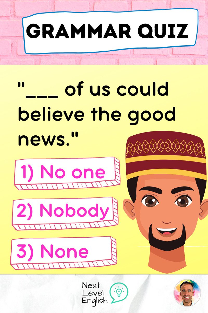 Next____Level's tweet image. 📗✏️𝗚𝗿𝗮𝗺𝗺𝗮𝗿 𝗖𝗵𝗲𝗰𝗸 ✏️📗

#IELTS #englishquiz  #grammar