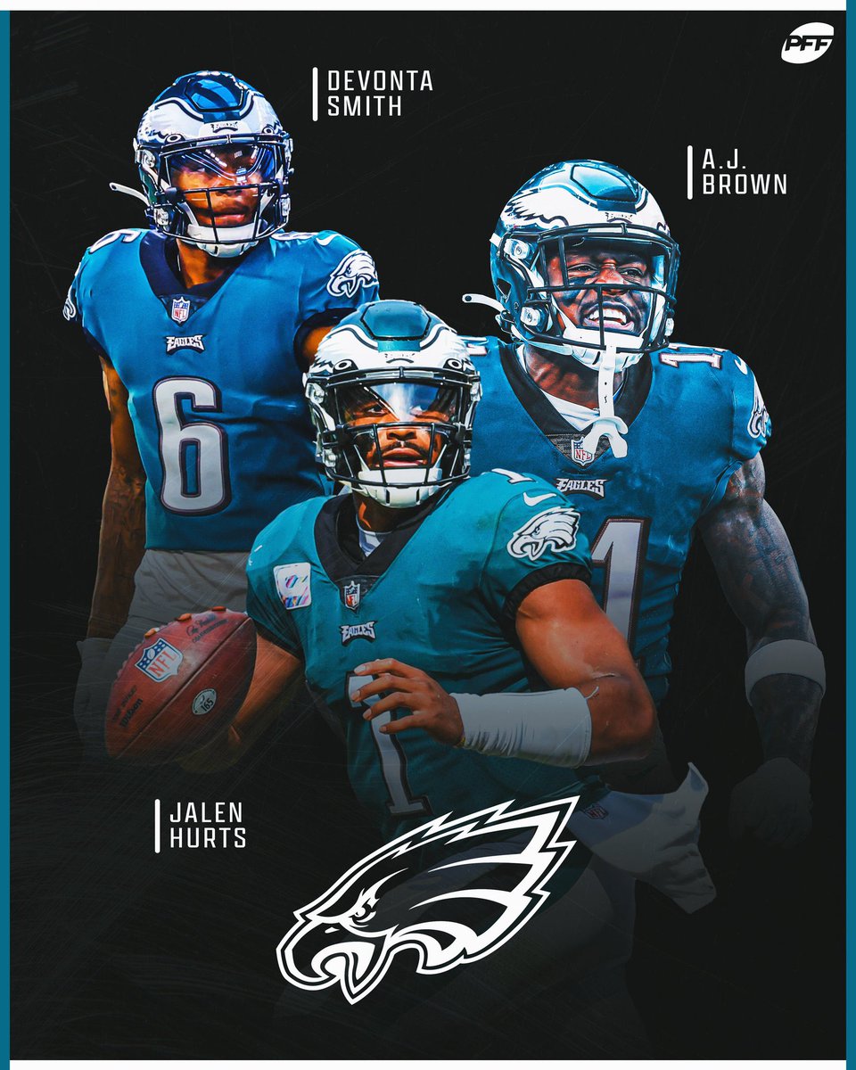 PFF_Eagles's tweet photo. WHO 👏 IS 👏 STOPPING 👏 THIS 👏 OFFENSE https://t.co/sWAENCDPsg