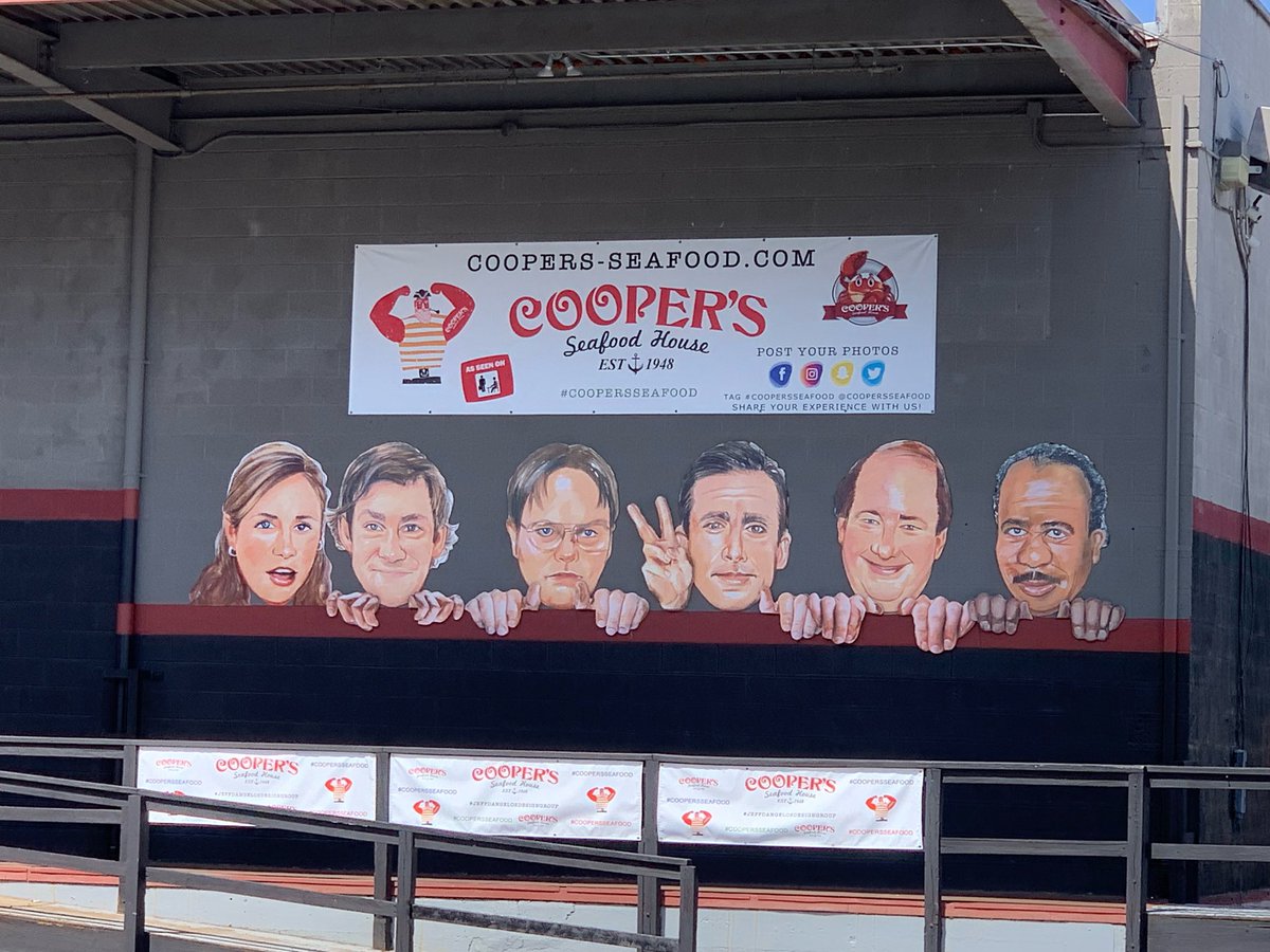 Father_Zachary's tweet photo. Great bunch of lads. @CoopersSeafood https://t.co/wWTCcNJfJ6