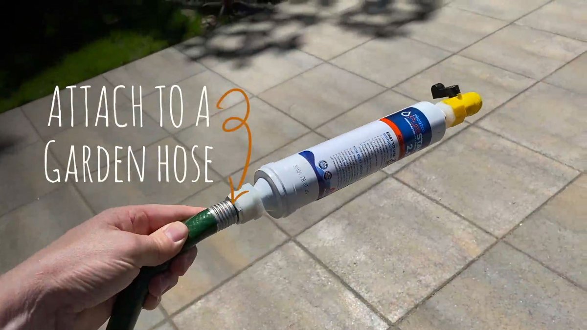 When topping off your pool or spa try using a Pleatco PureStart Pro pre-filter to remove heavy metals and particles from the water as you fill. 💦  #cleanthewater