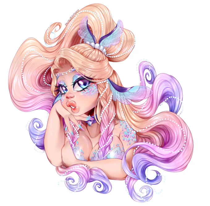 headshot c💗mmissi💗n for @BreeBrando 🧜🏾‍♀️🐚✨ 