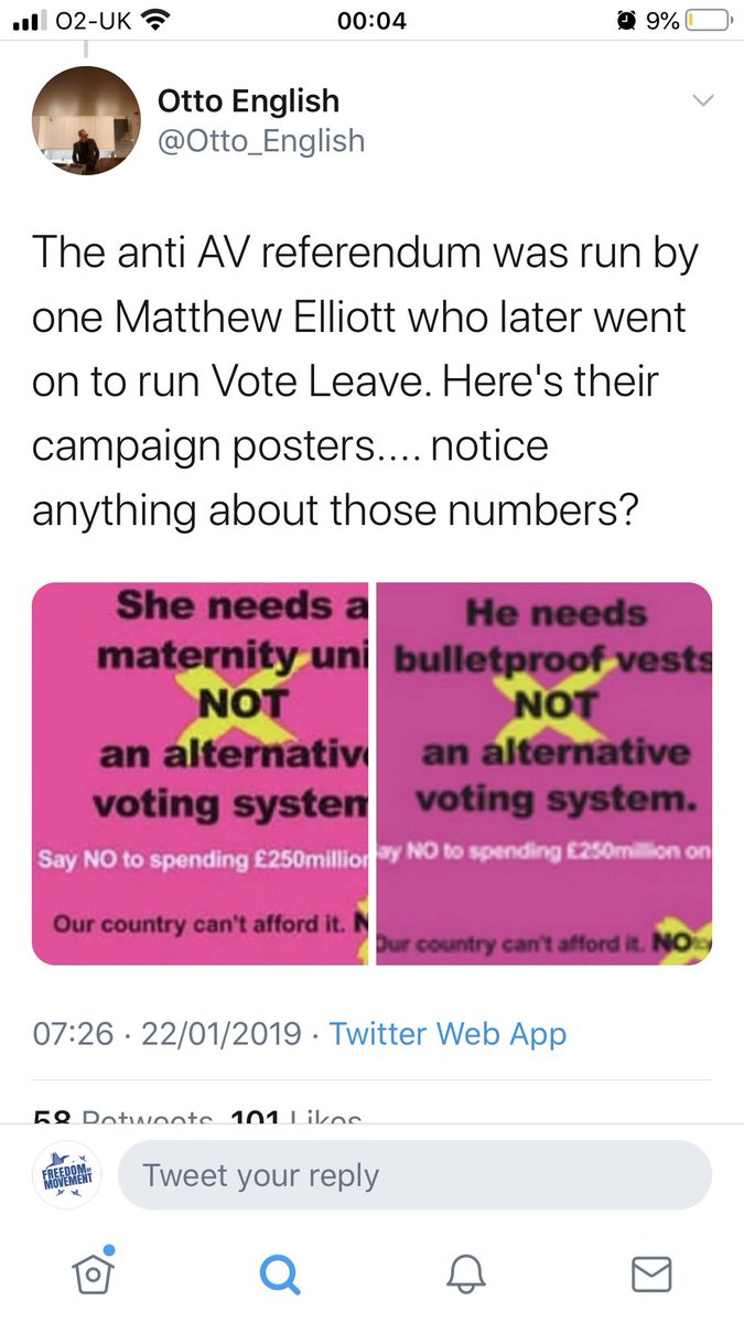 Liffey2's tweet photo. @Andrew_F_Smith @sammwittings @UKLabour @Labour4PR A lot of effort was put into #NO2AV vote in 2011
The ONLY way to shake off the globally-funded RightWing yoke currently strangling UK is for the 3 main nonCON parties to cooperate beforehand & give voters option of radical coalition government badly needed to forge new UK future https://t.co/qzsLucM8KK