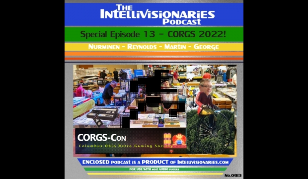 Intypodcast's tweet photo. The Intellivisionaries will be at CORGS in Columbus OH on May 14th! Special episode #13 pre-covers our appearance, friends of the show messages, upcoming episode deep game coverage of "Atlantis", and more. Let's go! #SundayFunday #earLove #retrogaming https://t.co/eQKXahzt3B https://t.co/UacW2YOKpv