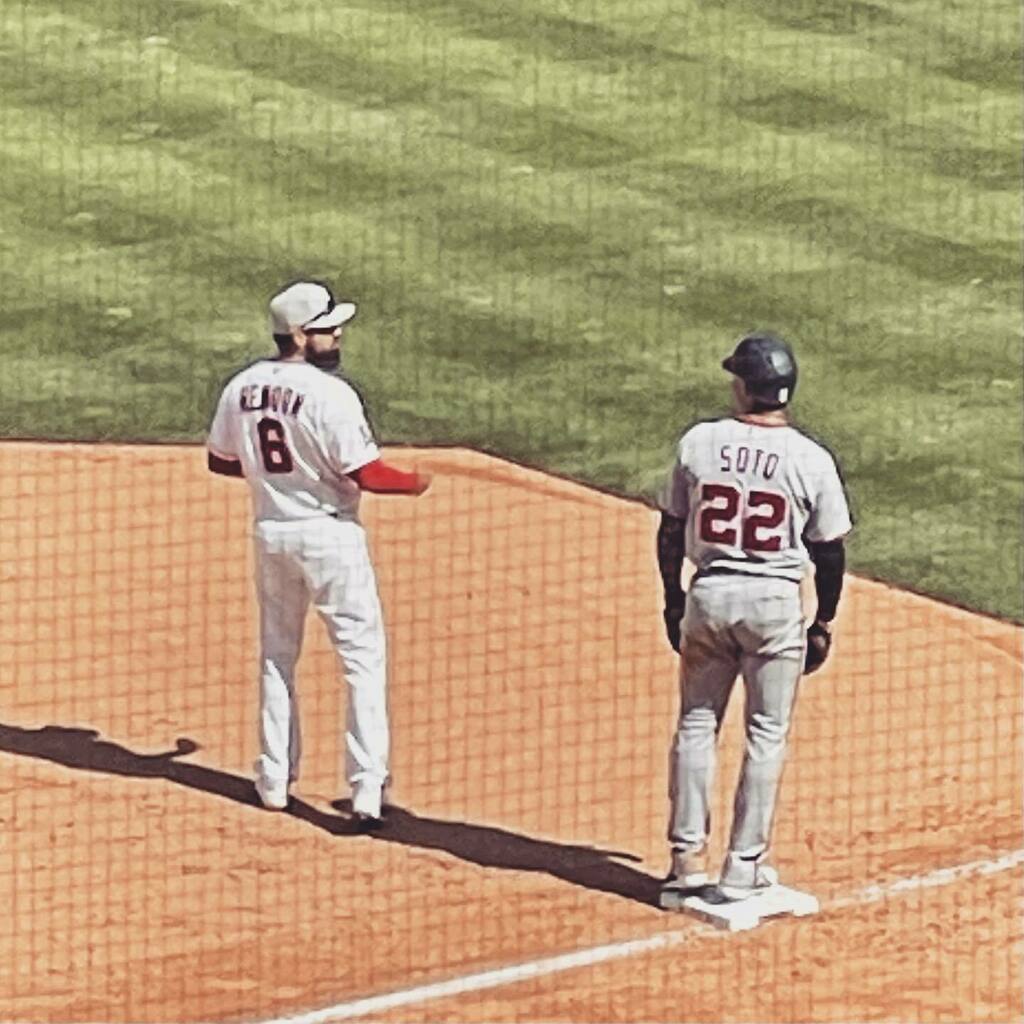HealthyHanh's tweet photo. Nats game day. Got to see my boys ❤️❤️ https://t.co/yPejIlmrM1 https://t.co/ftMPY5RAj5