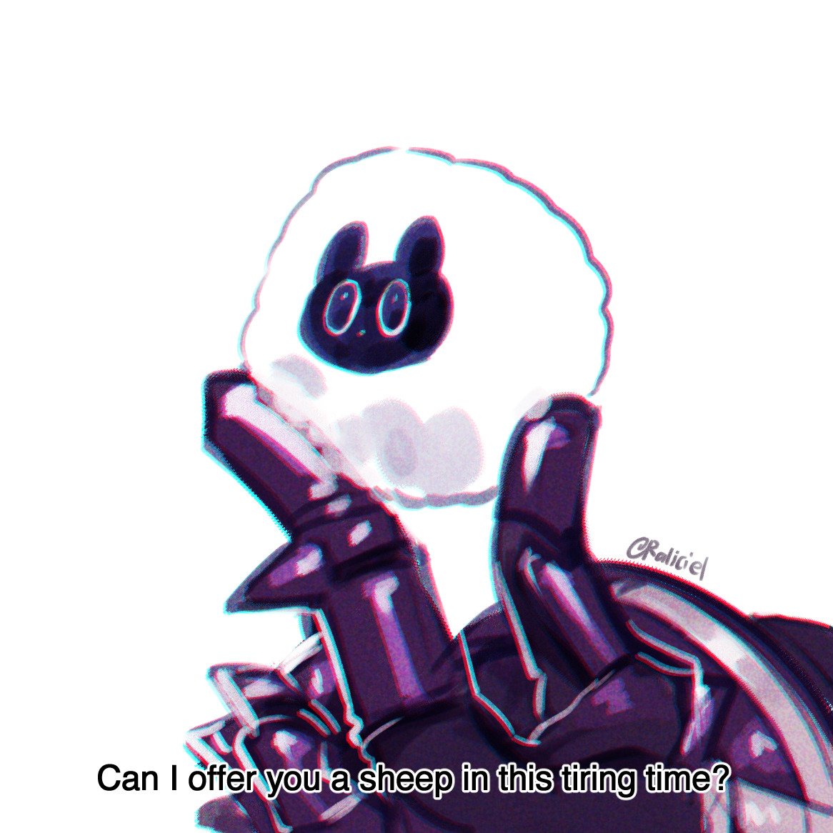 Poor one... Take this.