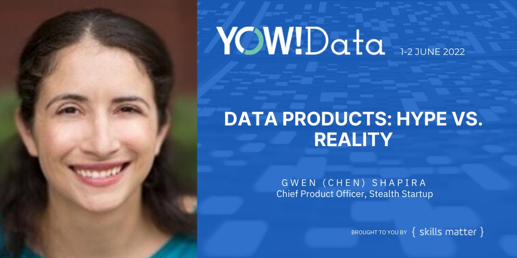 yow_conf's tweet photo. #DataProduct is an exciting new concept. Every vendor has their version of what they are &amp; the best way to build them. 

Explore popular data pdts &amp; architectures with @gwenshap to have conversations w/yr team/vendors without buzzwords at YOW! Data 2022.

https://t.co/KtTnD2MCXr https://t.co/6Mkr8SZbjK