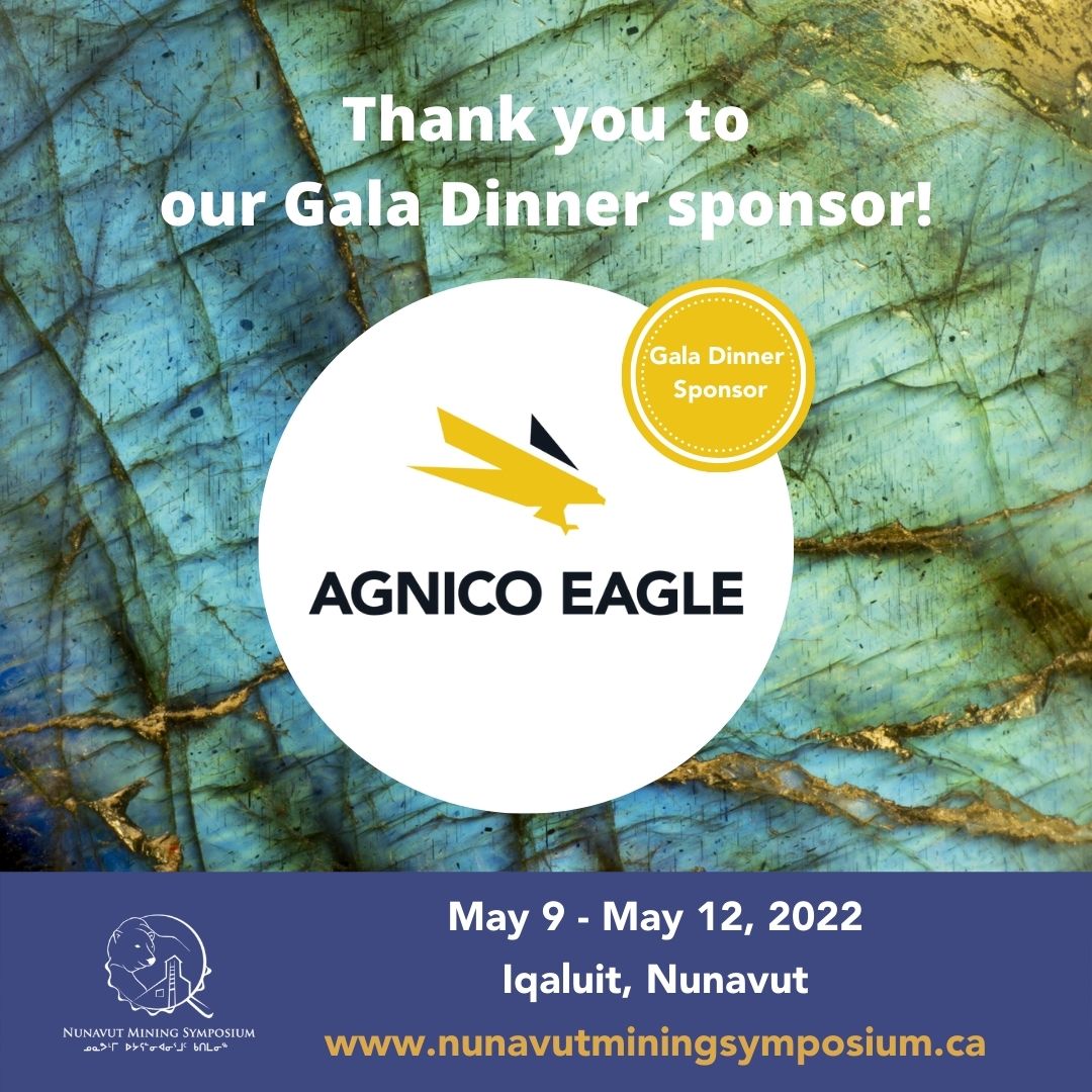 NuMining's tweet photo. Thank you to @AgnicoEagle for sponsoring the 2022 Gala Dinner! 

Agnico Eagle is a Canadian gold mining company, producing precious metals from operations in Canada, Australia, Finland and Mexico. To learn more visit https://t.co/mnY4FiUay0

#NuMS22 https://t.co/2tr0EfoQQH