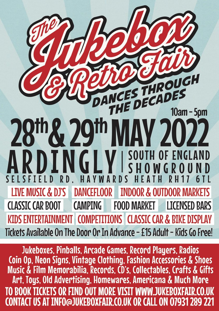 jukeboxandretro's tweet photo. #plsrt #wintickets #competition #followus @jukeboxandretro #facebook @recordways @RockPopCandy @fairytaleneons @RadioToday https://t.co/HZ0XgBCbOZ