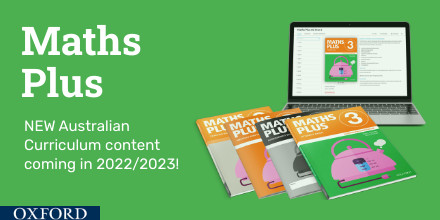 OUPAustraliaNZ's tweet photo. Tried and trusted for over 20 years, MATHS PLUS is a leading mathematics program for F–6 that helps students develop robust recall of information, consolidate their learning and increase their mathematical fluency. https://t.co/QWCJWneeKl https://t.co/zvcxNCbDHq