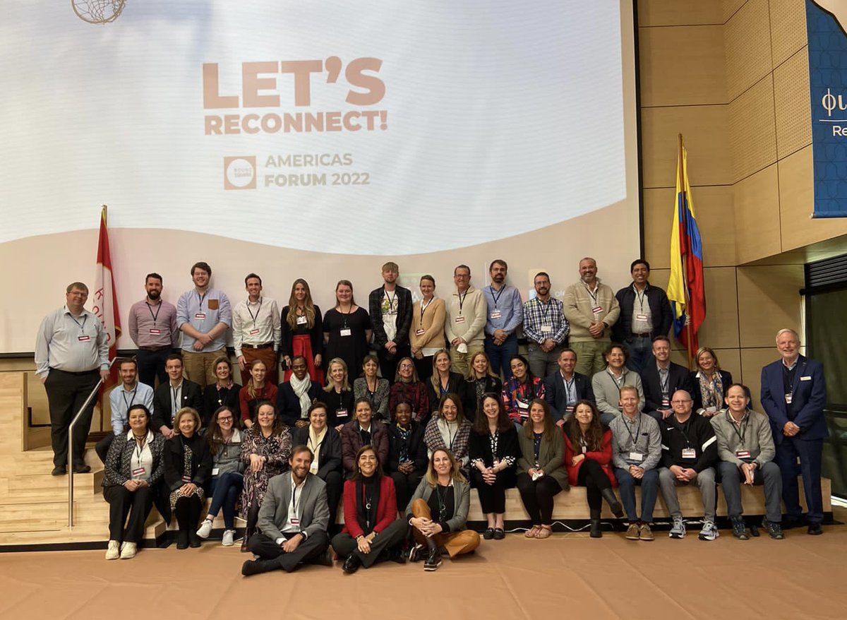 Lucia_monse's tweet photo. Thrilled to have participated at the @r0undsquare  Americas Forum 2022 in Bogotá. So good to feel the human energy of being together again! Inspired to meet such lovely people from different schools, reconnect and continue to grow our networking @mhcolegio https://t.co/3MoDQ5Twba