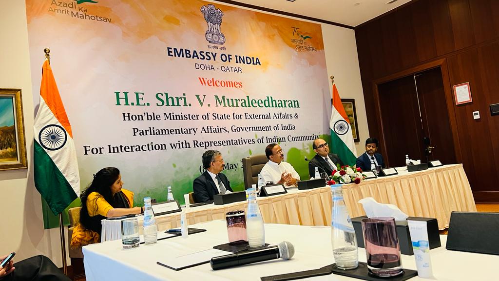 BiharQatar's tweet photo. #bsfqatar attended the community meeting with Hon'ble Minister of State for External Affairs, Shri. V. Muraleedharan at sheraton hotel, Also #bsfqatar MC team attended the reception of Hon'ble Minister and honoured him at ICC ashoka hall.
@ICBF_Qatar @IndEmbDoha @OIA_MEA https://t.co/pcwV5HiDNX