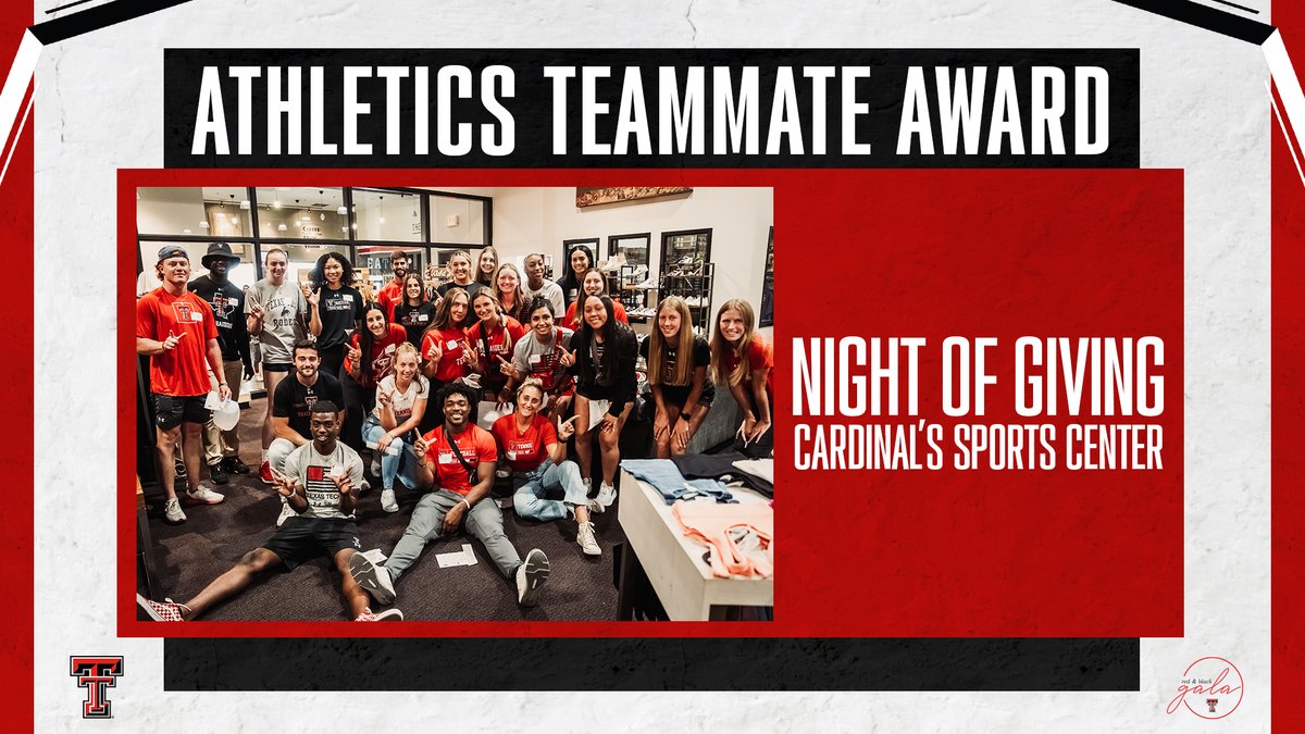It makes us so happy to be good partners in the community, and our Night of Giving was a tremendous opportunity to help local youth shop for new clothes!

🔴 #RedAndBlack22 | #WreckEm ⚫