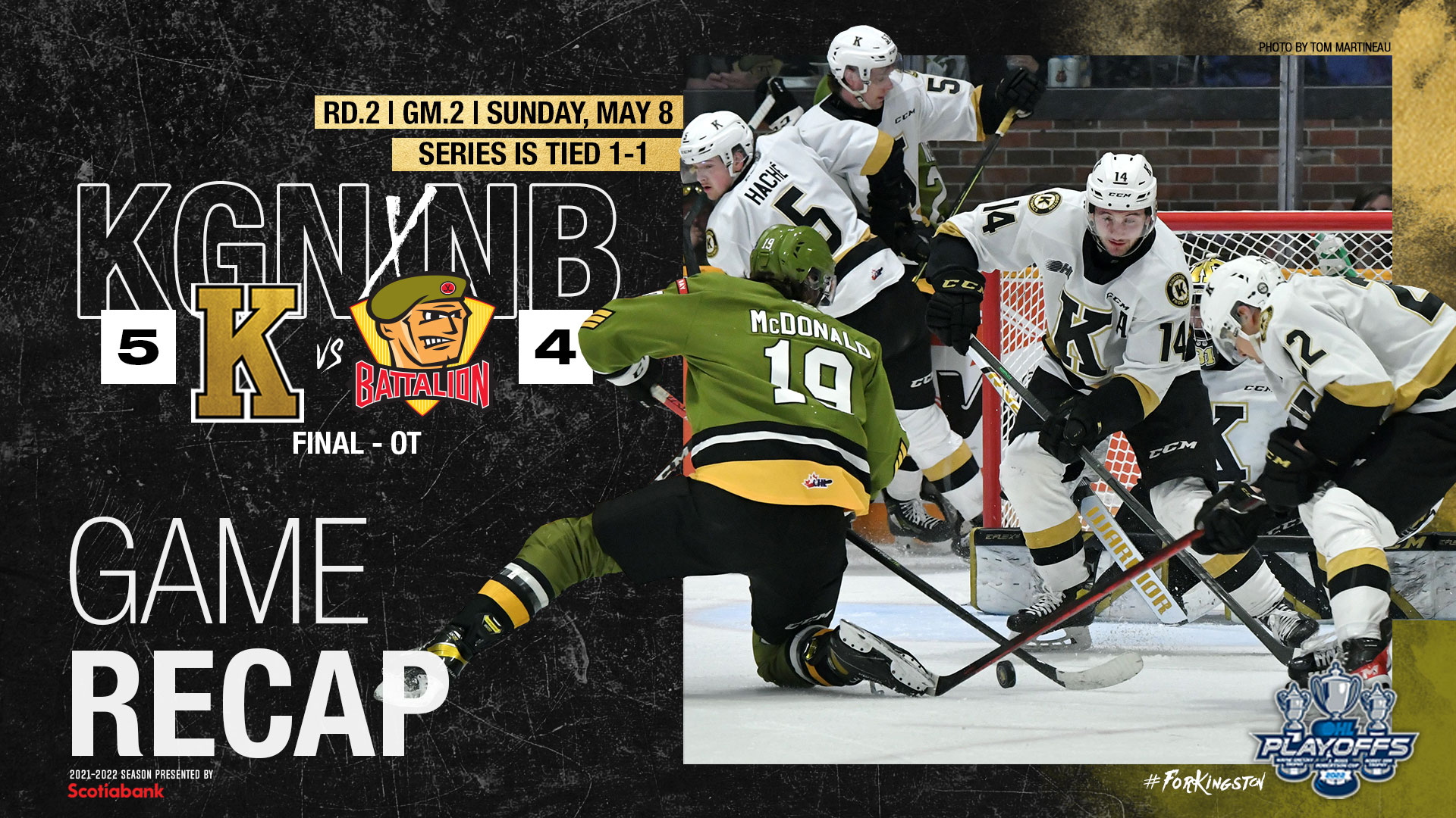 Kingston Frontenacs on Twitter "Game 2 Recap KGNvsNB The Kingston