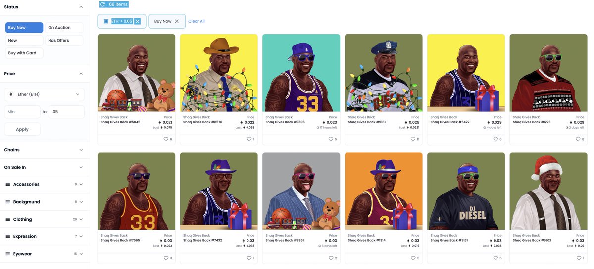 Shaq Gives Back Collection tweet media