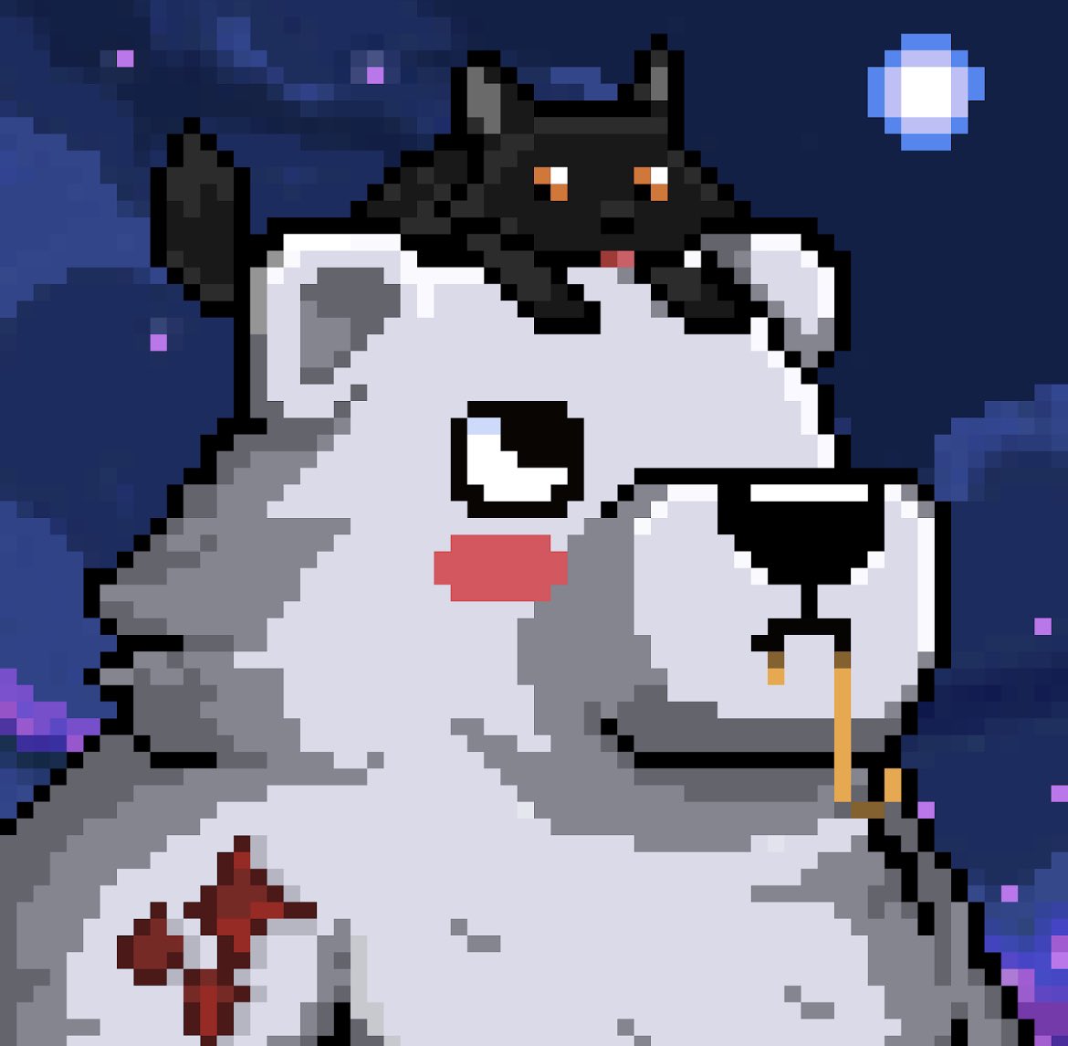 pixelgentleman's tweet photo. @KosherPlug @WGMI_Studios We thinking KUMA, small community, 12k followers and didn’t even have a dip during reveal. BEARISH https://t.co/6lz0uxZ3Iv