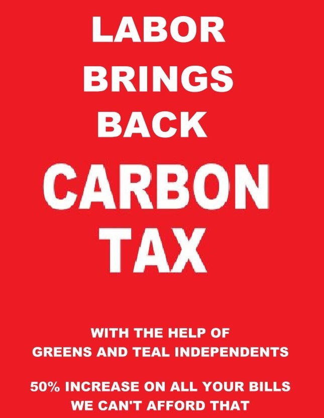 CantHelpTheLef1's tweet photo. ALP Greens CARBON TAX RETURNS
and your bills will triple + GST at 25%
#Insiders #Outsiders
#GutlessAlbo #DesperateALP #LaborTrash #Auspol #Auspol2022 #AusVotes2022 #AustElection22 #AusElection22 #AustraliaVotes
#UnitedAusParty #Auspol #Auspol2022 #ausvotes https://t.co/A3jZ0MLtT0