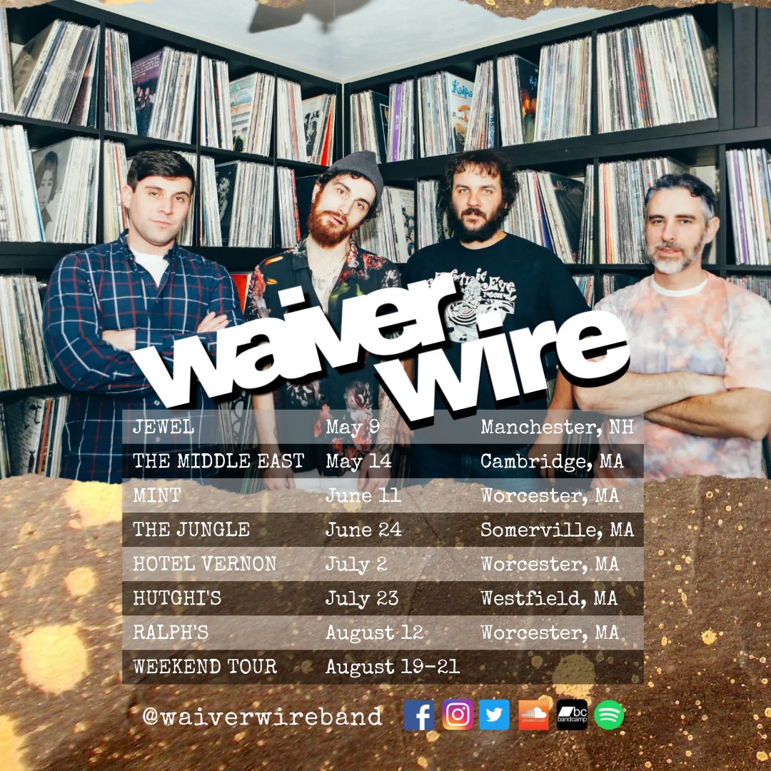 IT’S #GIG SEASON! The calendar is filling up quick, anywhere we should play you don’t see here? #poppunk #summer #band #originalmusic