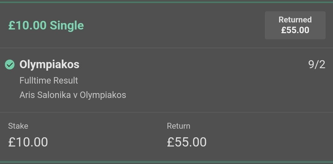 AndyT_1991's tweet photo. @DaBigDawg69 @Hustle_x @AndyRobsonTips Jumped on it in the end. Nice little earner https://t.co/AtpfsH2o0G