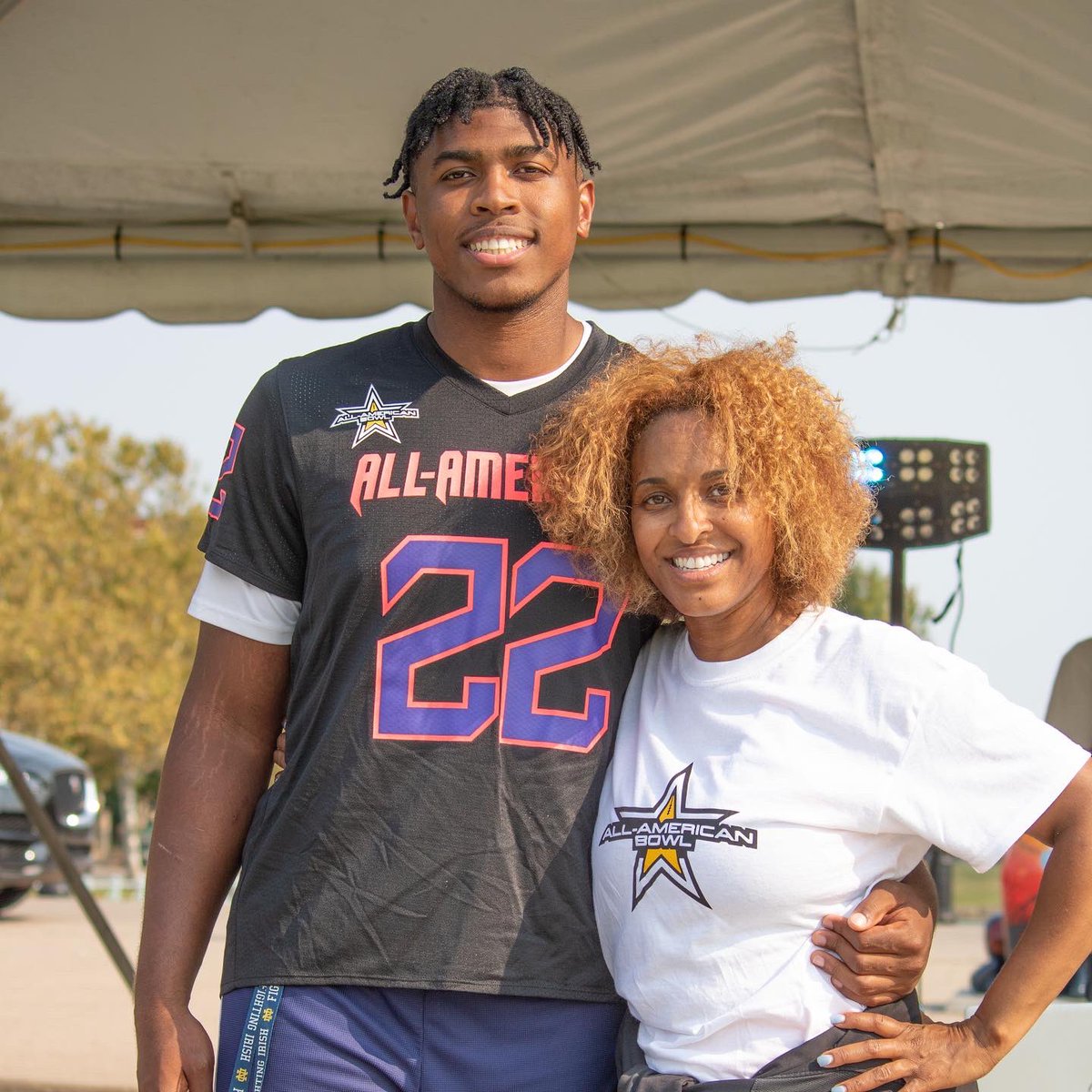AABonNBC's tweet photo. Happy Mother’s Day 🌸 

#AllAmericanBowl 🇺🇸 https://t.co/Tzi1M5PhKR