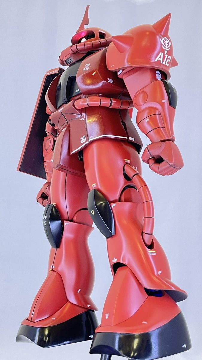 SPIRITUALHEART_'s tweet photo. 1／72メカニックシャアザク完成/
子供の頃いとこのおうちで見ていつか挑戦してみたいと思ってました^_^
#北海道プラモ部
#HPMC
#旧キット
#メカニックガンダム
#メカニックシャアザク
#ガンプラ https://t.co/ZcZPKs6fHX