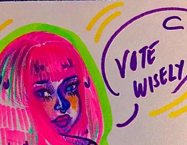 berroca_art's tweet photo. Hello #arttwt #artmoots #artph friendly reminder to VOTE WISELY 🌸 https://t.co/ExOoMwuP1n