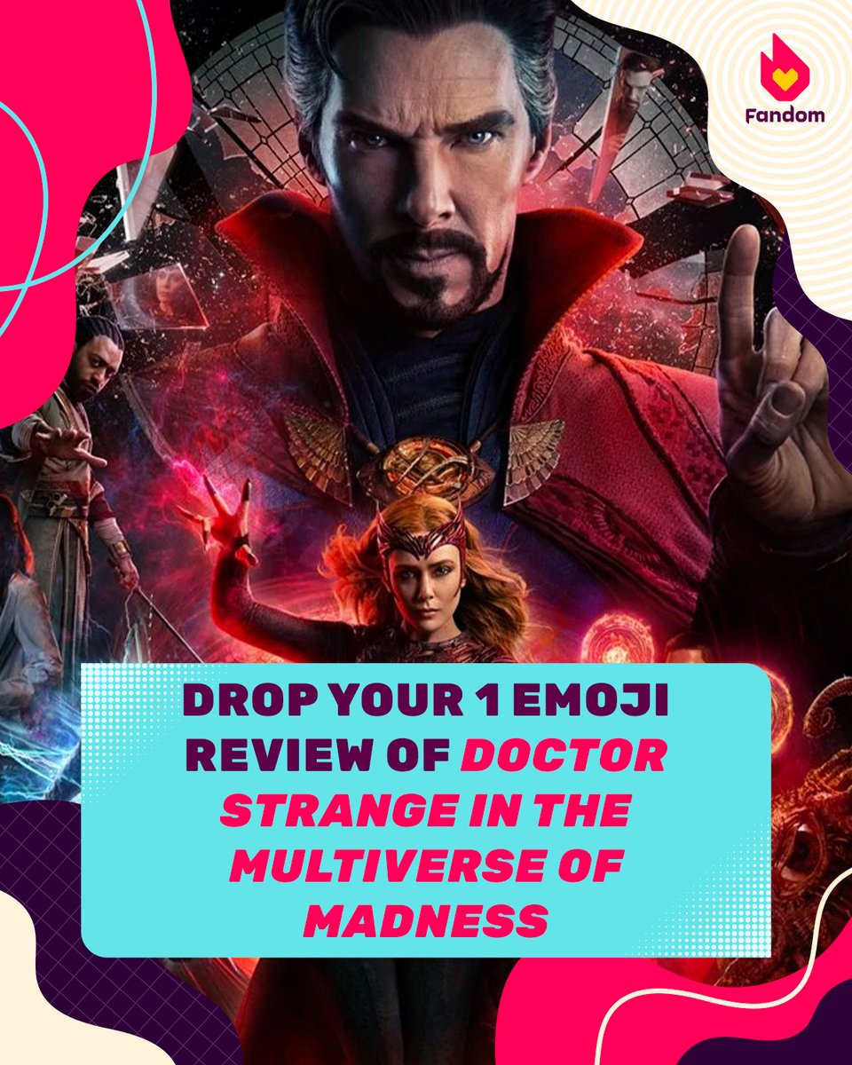 getFANDOM's tweet photo. Did #MultiverseOfMadness shatter your reality? 🤯 https://t.co/khmd0ToClS