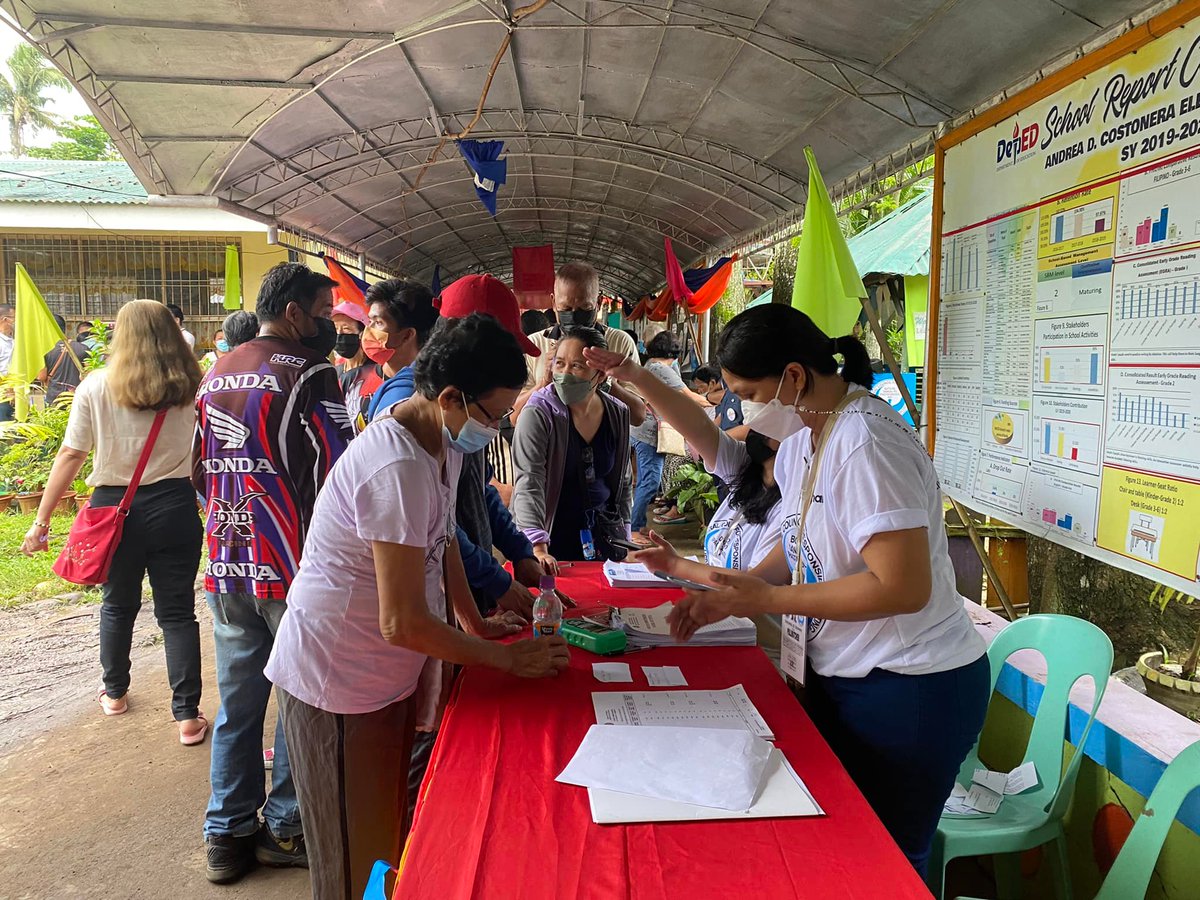 cordsrx's tweet photo. Sitwasyon sa Aguada Elementary School, Misamis Occidental, nga usa sa mga nahimong poll precinct karung adlaw sa pinili-ay, Mayo 9, 2022

#CordsX
#MisamisOccidental
#Halalan2022 
#VoteSAFEPilipinas https://t.co/iJeBRtez06