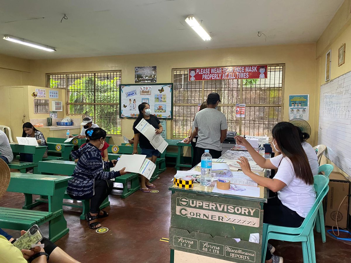 cordsrx's tweet photo. Sitwasyon sa Aguada Elementary School, Misamis Occidental, nga usa sa mga nahimong poll precinct karung adlaw sa pinili-ay, Mayo 9, 2022

#CordsX
#MisamisOccidental
#Halalan2022 
#VoteSAFEPilipinas https://t.co/iJeBRtez06