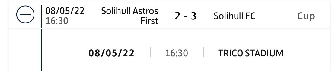 Solihull FC tweet media